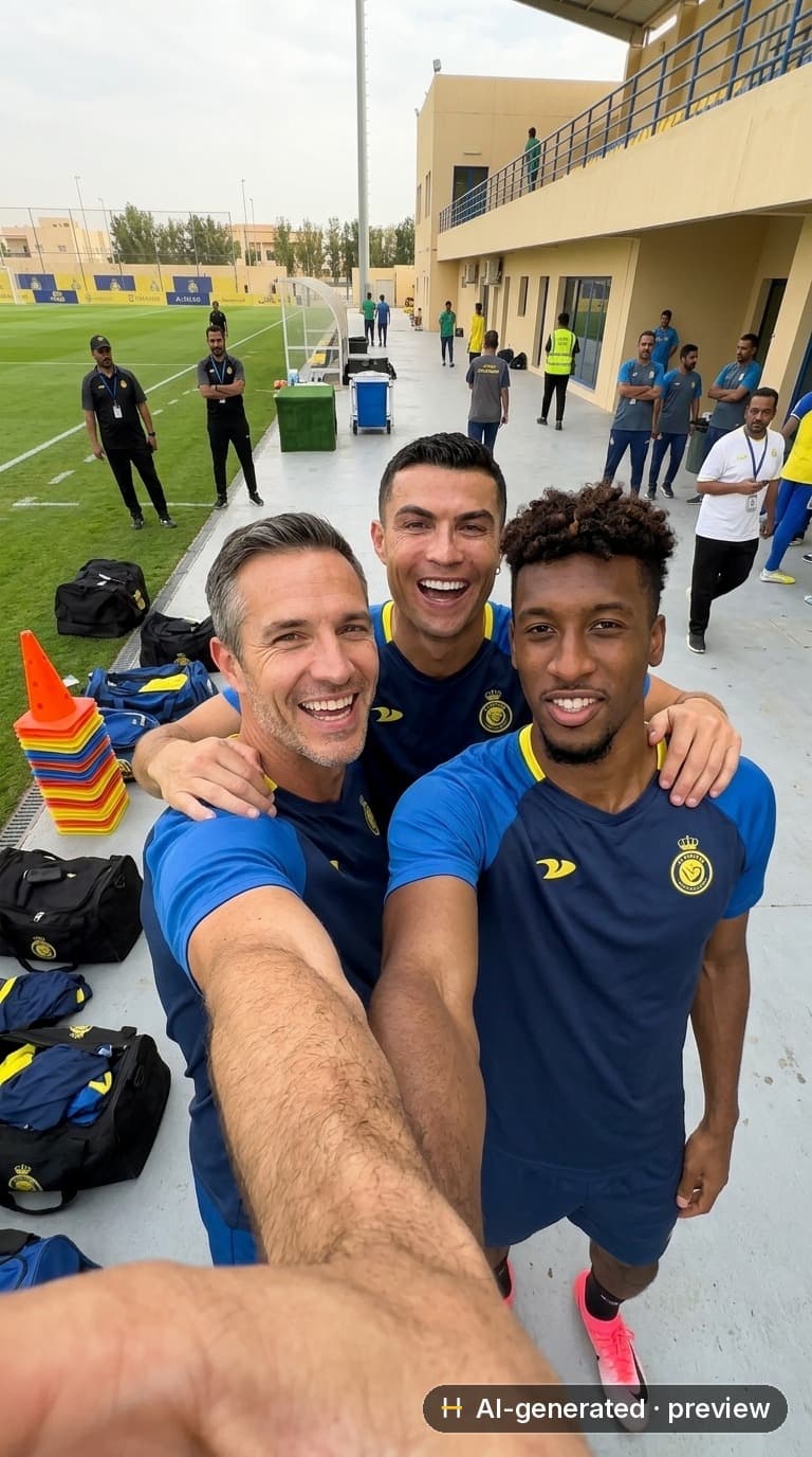 Al-Nassr FC — Takım Arkadaşı Photobomb